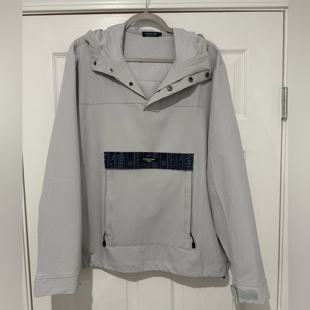 Southern Marsh Light Gray Windbreaker